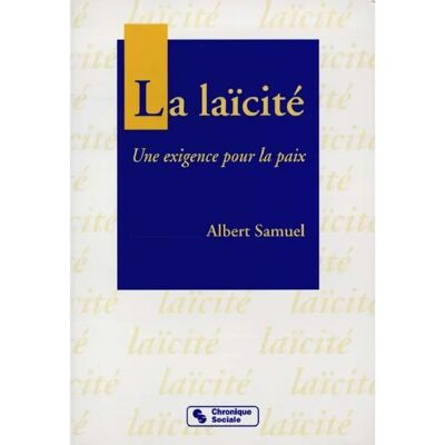 ***Livres*** La laïcité : une exigence pour la paix - Publicité ***Livres*** La laïcité : une exigence pour la paix - Publicité