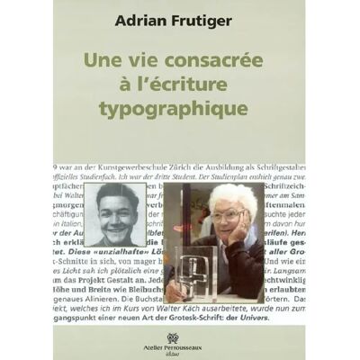 ***Livres*** Une vie consacrée à l'écriture typographique - Publicité ***Livres*** Une vie consacrée à l'écriture typographique - Publicité