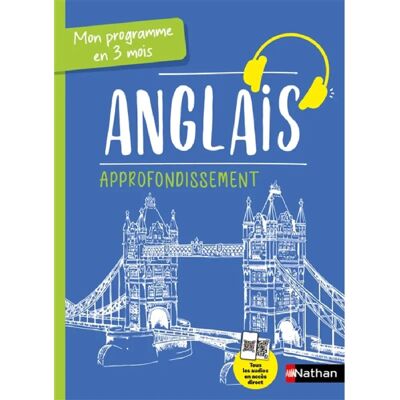 ***Livres*** Anglais, approfondissement : mon programme en 3 mois - Publicité ***Livres*** Anglais, approfondissement : mon programme en 3 mois - Publicité
