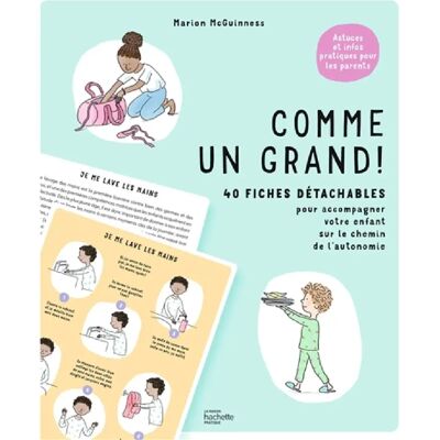 ***Livres*** Comme un grand ! : 40 fiches détachables pour accompagner votre enfant sur le chemin de l'autonomie : astuces et infos pratiques pour les parents - Publicité ***Livres*** Comme un grand ! : 40 fiches détachables pour accompagner votre enfant sur le chemin de l'autonomie : astuces et infos pratiques pour les parents - Publicité