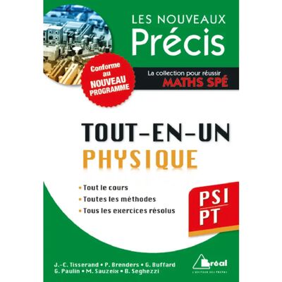 Physique tout-en-un PSI, PT - Publicité Physique tout-en-un PSI, PT - Publicité