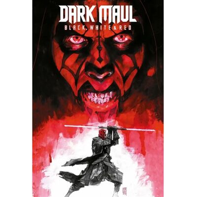 Dark Maul : black, white & red - Publicité Dark Maul : black, white & red - Publicité