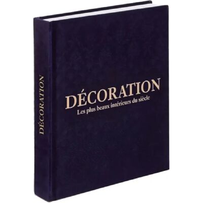 ***Livres*** Décoration : les plus beaux intérieurs du siècle : couverture bleu nuit - Publicité ***Livres*** Décoration : les plus beaux intérieurs du siècle : couverture bleu nuit - Publicité