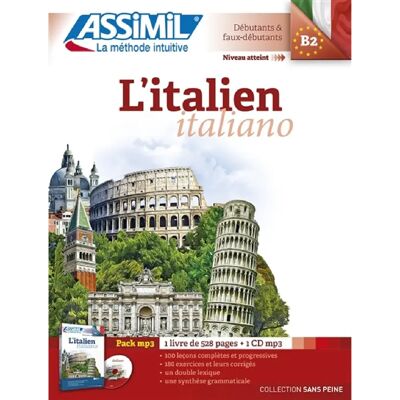 ***Livres*** L'italien. Italiano : niveau atteint B2, débutants & faux-débutants : pack MP3 - Publicité ***Livres*** L'italien. Italiano : niveau atteint B2, débutants & faux-débutants : pack MP3 - Publicité
