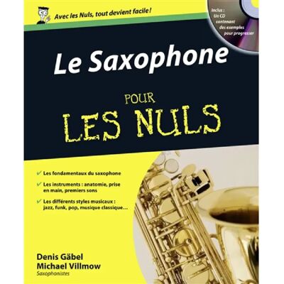 ***Livres*** Le saxophone pour les nuls - Publicité ***Livres*** Le saxophone pour les nuls - Publicité