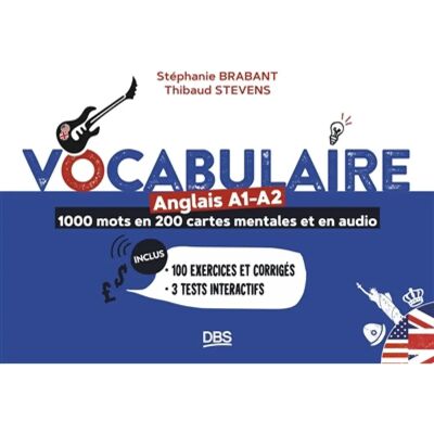 Vocabulaire anglais A1-A2 : 1.000 mots en 200 cartes mentales et en audio - Publicité Vocabulaire anglais A1-A2 : 1.000 mots en 200 cartes mentales et en audio - Publicité