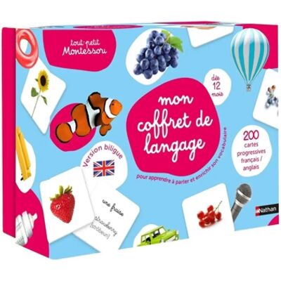 ***Livres*** Mon coffret de langage tout petit Montessori - Publicité ***Livres*** Mon coffret de langage tout petit Montessori - Publicité