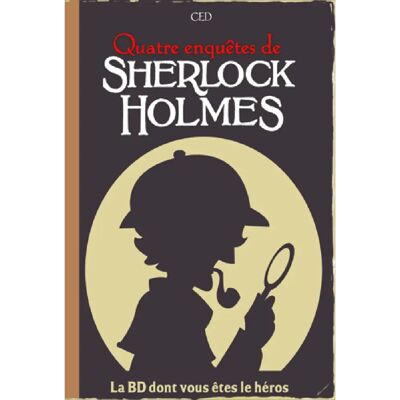 Sherlock Holmes. Quatre enquêtes de Sherlock Holmes - Publicité Sherlock Holmes. Quatre enquêtes de Sherlock Holmes - Publicité