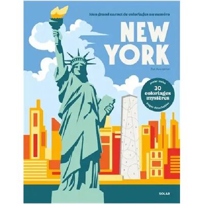 ***Livres*** Coloriages au numéro New York EDI8 grand format 30 coloriages - Publicité ***Livres*** Coloriages au numéro New York EDI8 grand format 30 coloriages - Publicité