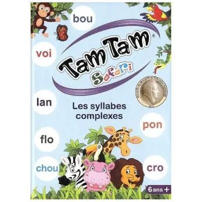 AB Ludis éditions Tam Tam Safari - Les syllabes complexes - Publicité AB Ludis éditions Tam Tam Safari - Les syllabes complexes - Publicité