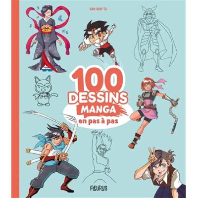 ***Livres*** 100 dessins manga en pas à pas - Publicité ***Livres*** 100 dessins manga en pas à pas - Publicité