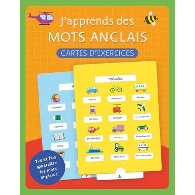 ***Livres*** J'apprends des mots anglais : cartes d'exercices - Publicité ***Livres*** J'apprends des mots anglais : cartes d'exercices - Publicité
