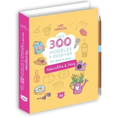 ***Livres*** Mes 300 modèles à dessiner en pas à pas : adorables & cosy - Publicité ***Livres*** Mes 300 modèles à dessiner en pas à pas : adorables & cosy - Publicité