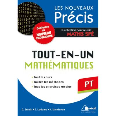 ***Livres*** Mathématiques tout-en-un PT - Publicité ***Livres*** Mathématiques tout-en-un PT - Publicité