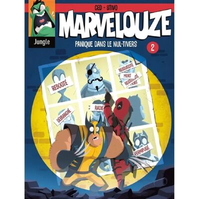 ***Livres*** Marvelouze. Vol. 2. Panique dans le nul-tivers - Publicité ***Livres*** Marvelouze. Vol. 2. Panique dans le nul-tivers - Publicité