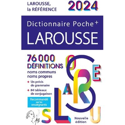 ***Livres*** Dictionnaire Larousse poche + 2024 - Publicité ***Livres*** Dictionnaire Larousse poche + 2024 - Publicité