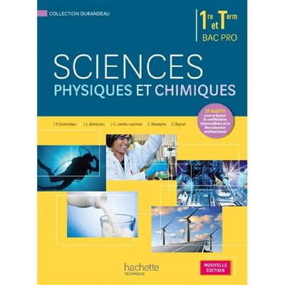 ***Livres*** Sciences physiques et chimiques, 1re et terminale bac pro : livre de l'élève - Publicité ***Livres*** Sciences physiques et chimiques, 1re et terminale bac pro : livre de l'élève - Publicité