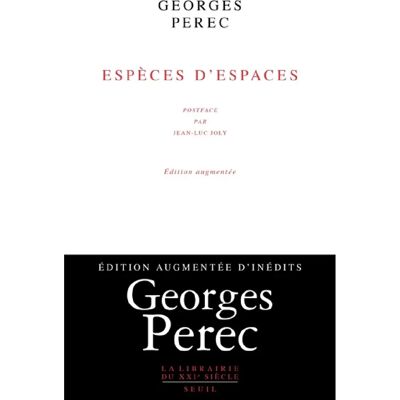 ***Livres*** Espèces d'espaces - Publicité ***Livres*** Espèces d'espaces - Publicité