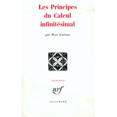 ***Livres*** Les principes du calcul infinitésimal - Publicité ***Livres*** Les principes du calcul infinitésimal - Publicité