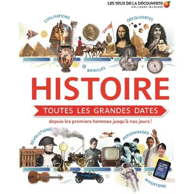 ***Livres*** Histoire, toutes les grandes dates : depuis les premiers hommes jusqu'à nos jours ! - Publicité ***Livres*** Histoire, toutes les grandes dates : depuis les premiers hommes jusqu'à nos jours ! - Publicité
