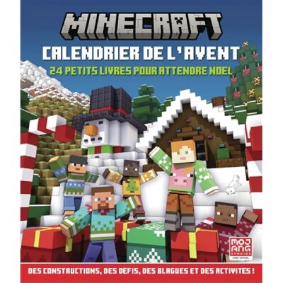 ***Livres*** Minecraft, calendrier de l'Avent : 24 petits livres pour attendre Noël : des constructions, des défis, des blagues et des activités ! - Publicité ***Livres*** Minecraft, calendrier de l'Avent : 24 petits livres pour attendre Noël : des constructions, des défis, des blagues et des activités ! - Publicité