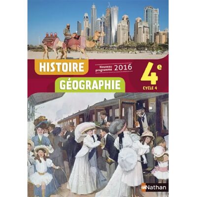 Histoire géographie 4, cycle 4 : nouveau programme 2016 - Publicité Histoire géographie 4, cycle 4 : nouveau programme 2016 - Publicité