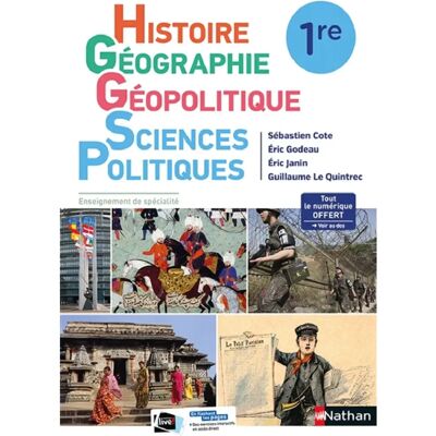 Histoire géographie, géopolitique, sciences politiques 1re : enseignement de spécialité - Publicité Histoire géographie, géopolitique, sciences politiques 1re : enseignement de spécialité - Publicité