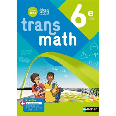 ***Livres*** Transmath 6e, cycle 3 - Publicité ***Livres*** Transmath 6e, cycle 3 - Publicité