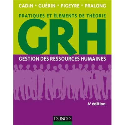 ***Livres*** GRH, gestion des ressources humaines : pratiques et éléments de théories - Publicité ***Livres*** GRH, gestion des ressources humaines : pratiques et éléments de théories - Publicité