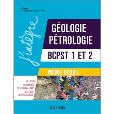 ***Livres*** Géologie, pétrologie : BCPST 1 et 2 : mémo visuel - Publicité ***Livres*** Géologie, pétrologie : BCPST 1 et 2 : mémo visuel - Publicité