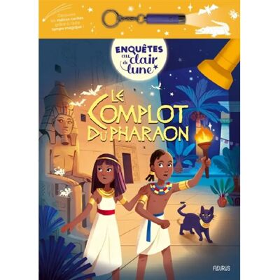 ***Livres*** Enquêtes au clair de lune. Le complot du pharaon - Publicité ***Livres*** Enquêtes au clair de lune. Le complot du pharaon - Publicité