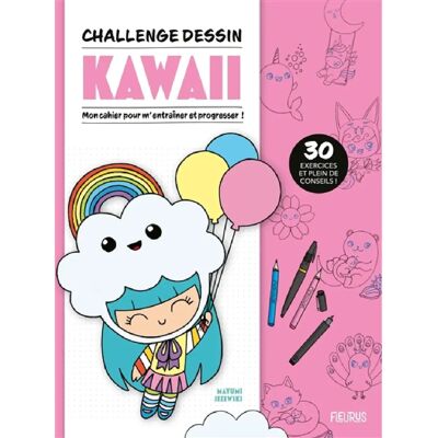***Livres*** Kawaii : mon cahier pour m'entraîner et progresser ! : 30 exercices et plein de conseils ! - Publicité ***Livres*** Kawaii : mon cahier pour m'entraîner et progresser ! : 30 exercices et plein de conseils ! - Publicité