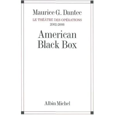 Le théâtre des opérations. Vol. 3. American black box : 2002-2006 - Publicité Le théâtre des opérations. Vol. 3. American black box : 2002-2006 - Publicité