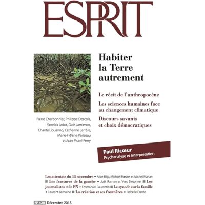 ***Livres*** Esprit, n° 420. Habiter la Terre autrement - Publicité ***Livres*** Esprit, n° 420. Habiter la Terre autrement - Publicité