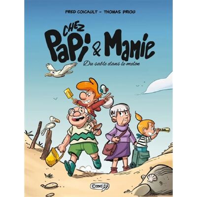 ***Livres*** Chez papi & mamie : du sable dans le melon - Publicité ***Livres*** Chez papi & mamie : du sable dans le melon - Publicité