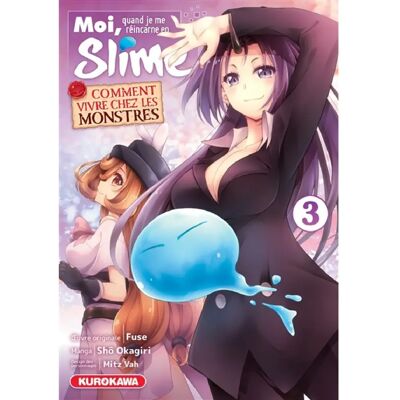 Moi, quand je me réincarne en Slime : comment vivre chez les monstres. Vol. 3 - Publicité Moi, quand je me réincarne en Slime : comment vivre chez les monstres. Vol. 3 - Publicité