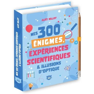 Mes 300 énigmes, expériences scientifiques & illusions d'optique - Publicité Mes 300 énigmes, expériences scientifiques & illusions d'optique - Publicité