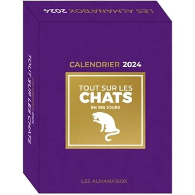 ***Livres*** Tout sur les chats en 365 jours 2024 - Publicité ***Livres*** Tout sur les chats en 365 jours 2024 - Publicité