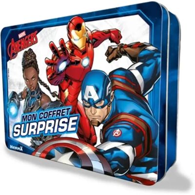 ***Livres*** Marvel Avengers : Mon coffret surprise - Publicité ***Livres*** Marvel Avengers : Mon coffret surprise - Publicité