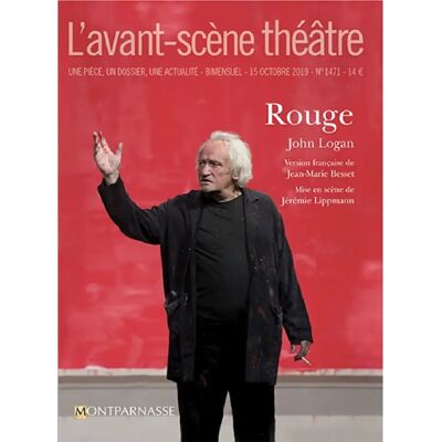 ***Livres*** Avant-scène théâtre (L'), n° 1471. Rouge - Publicité ***Livres*** Avant-scène théâtre (L'), n° 1471. Rouge - Publicité