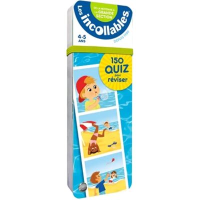 Les incollables : 150 quiz pour réviser : de la moyenne à la grande section, 4-5 ans - Publicité Les incollables : 150 quiz pour réviser : de la moyenne à la grande section, 4-5 ans - Publicité