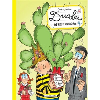 ***Livres*** L'élève Ducobu. Vol. 28. En vert et contre tous ! - Publicité ***Livres*** L'élève Ducobu. Vol. 28. En vert et contre tous ! - Publicité