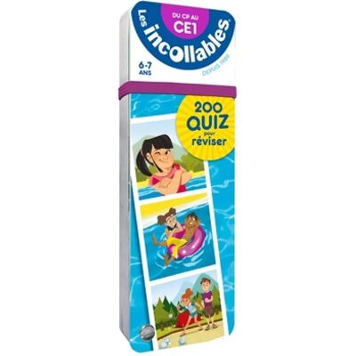 ***Livres*** Les incollables : 200 quiz pour réviser : du CP au CE1, 6-7 ans - Publicité ***Livres*** Les incollables : 200 quiz pour réviser : du CP au CE1, 6-7 ans - Publicité