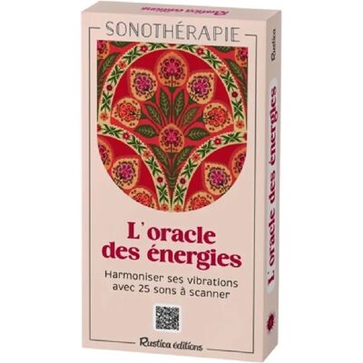 L'oracle des énergie : harmoniser ses vibrations avec 25 sons à scanner : sonothérapie - Publicité L'oracle des énergie : harmoniser ses vibrations avec 25 sons à scanner : sonothérapie - Publicité