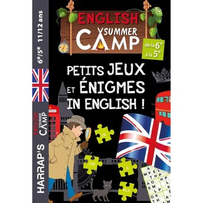 English summer camp, de la 6e à la 5e : petits jeux et énigmes in English ! - Publicité English summer camp, de la 6e à la 5e : petits jeux et énigmes in English ! - Publicité