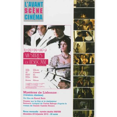 Avant scène cinéma (L'), n° 598-599. Mystères de Lisbonne (version cinéma) : un film de Raoul Ruiz - Publicité Avant scène cinéma (L'), n° 598-599. Mystères de Lisbonne (version cinéma) : un film de Raoul Ruiz - Publicité