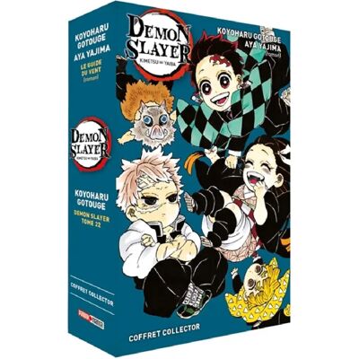 ***Livres*** Coffret Demon slayer : tome 22 + roman tome 3 - Publicité ***Livres*** Coffret Demon slayer : tome 22 + roman tome 3 - Publicité