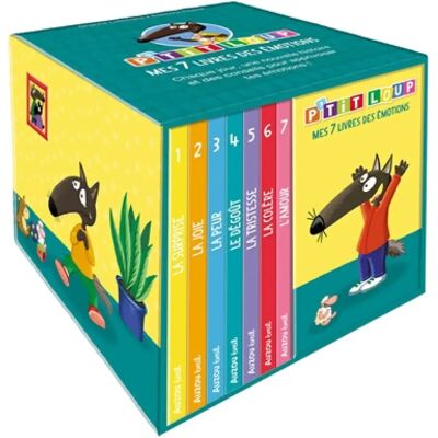 P'tit Loup : mes 7 livres des émotions - Publicité P'tit Loup : mes 7 livres des émotions - Publicité