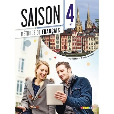 ***Livres*** Saison 4 B2 : méthode de français - Publicité ***Livres*** Saison 4 B2 : méthode de français - Publicité