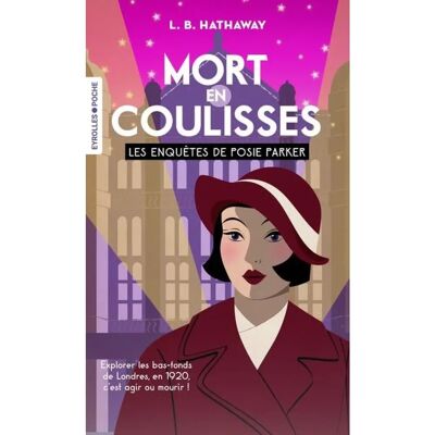 Les enquêtes de Posie Parker. Vol. 1. Mort en coulisses - Publicité Les enquêtes de Posie Parker. Vol. 1. Mort en coulisses - Publicité
